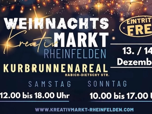 Weihnachtsmarkt Rheinfelden 13.-14. Dezember